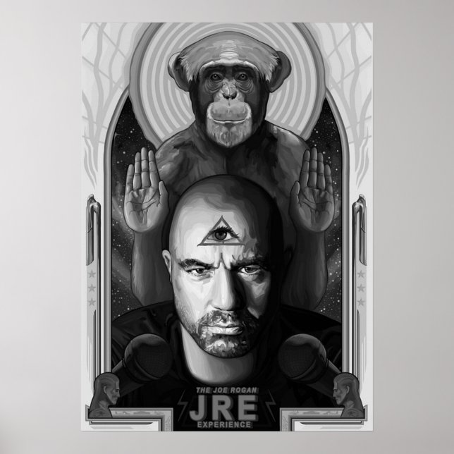 Joe Rogan Experience Poster (Framsidan)