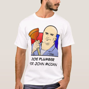 JOE RÖRMOKARE för John McCain T Shirt