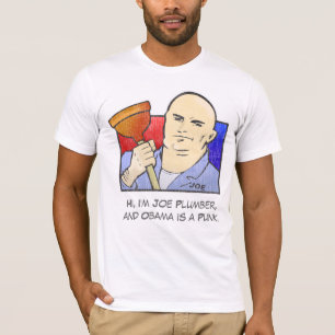 Joe rörmokare - John McCain för president Tee Shirt
