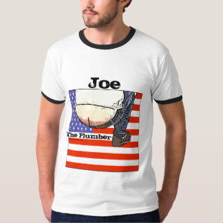 Joe rörmokareamerikanska flaggan - skjorta tee shirt
