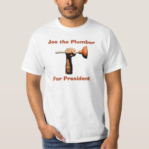 Joe rörmokaren för president tee