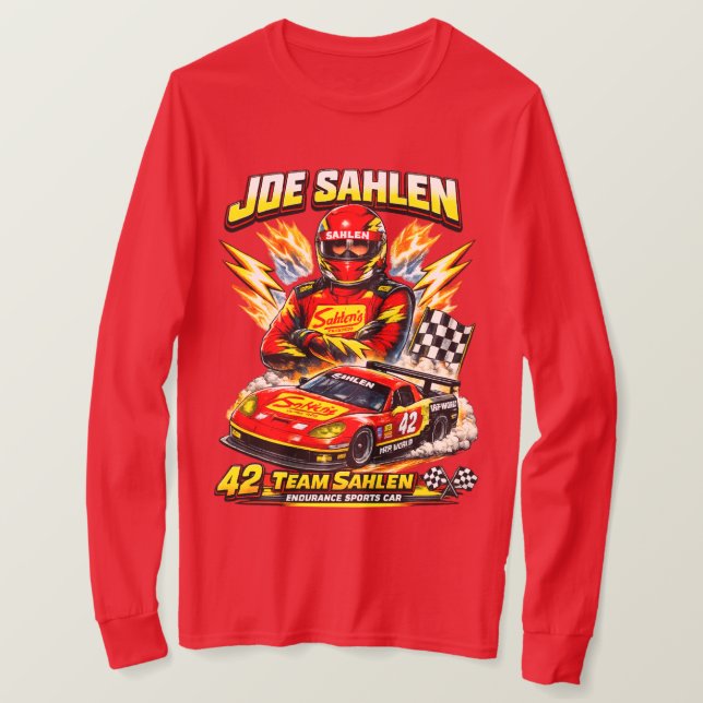 Joe Sahlen - Förare T Shirt (Design framsida)