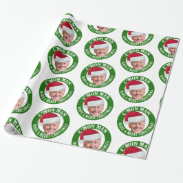 Joe Santa Hat - C'mon Man har en God jul Presentpapper