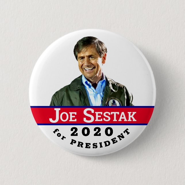 Joe Sestak för president 2020 Knapp (Framsida)