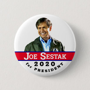 Joe Sestak för president 2020 Knapp
