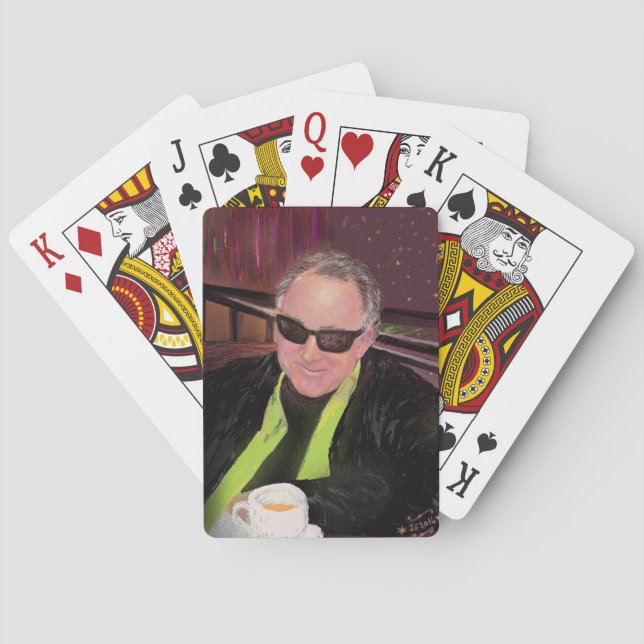 Joe, ta med mig Poker-korten, snälla! Casinokort (Baksidan)
