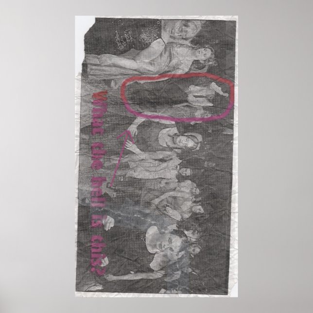 Joe the dancer poster (Framsidan)