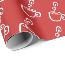 Joe Time Coffee Mugg Gift Wrapping Papper