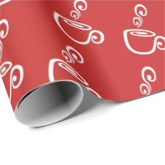 Joe Time Coffee Mugg Gift Wrapping Papper Presentpapper