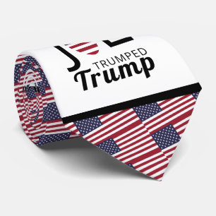 Joe Trumped Trump, amerikansk Flagga Slips