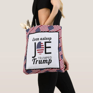 Joe Trumped Trump, amerikansk Flagga Tygkasse