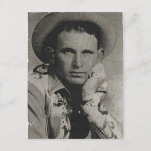 Joe Watts, Texas Cowboy Vykort