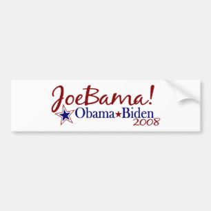 JoeBama (Obama Biden 2008) Bildekal