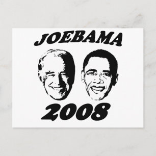 Joebama svart vykort