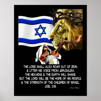 Joel 3:16 poster