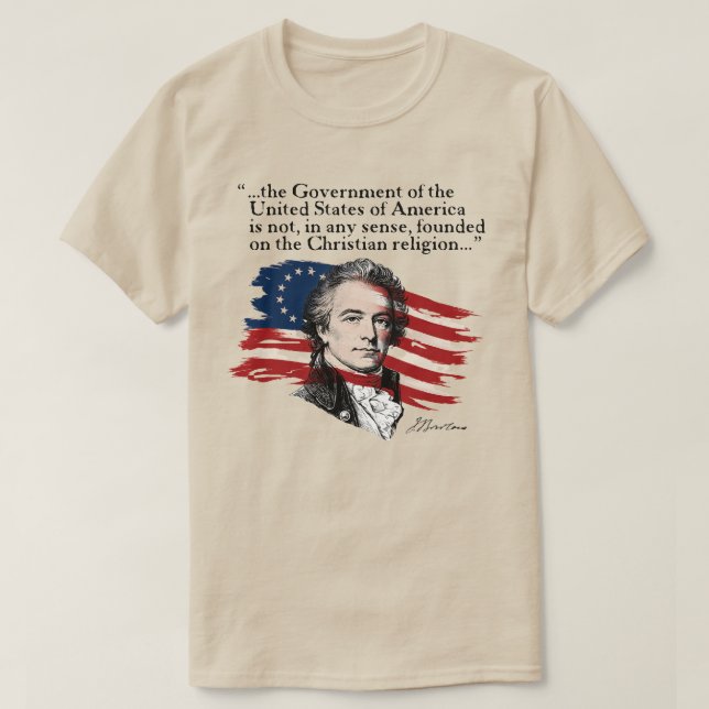 Joel Barlow T Shirt (Design framsida)