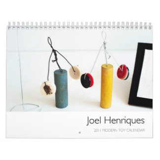 Joel Henriques 2011 modern leksakkalender Kalender