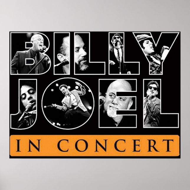 Joel in Concert Poster (Framsidan)