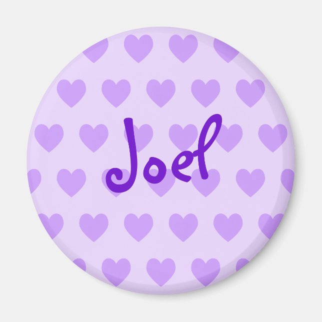 Joel in Lila Magnet (Framsidan)
