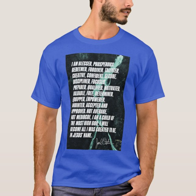 Joel Olsteen citat flicka T Shirt (Framsida)
