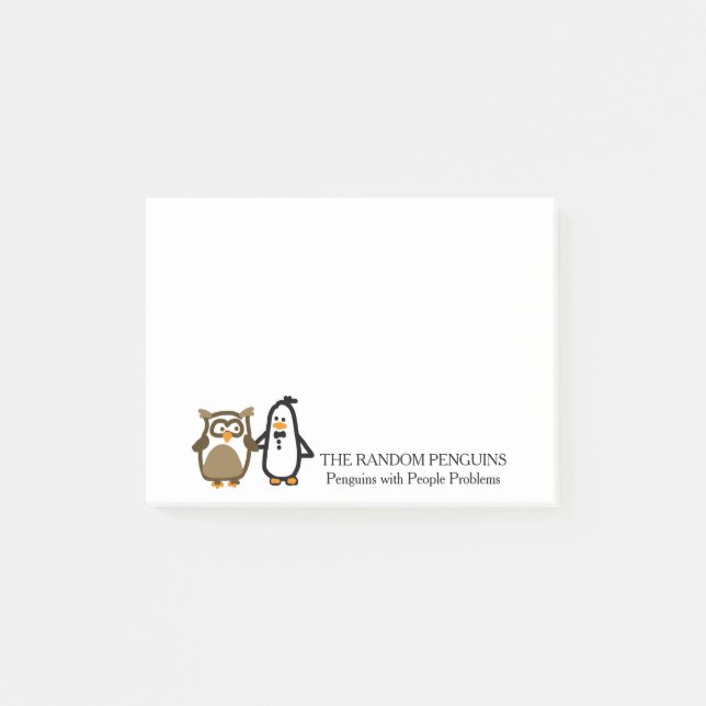 JOEL & PHILLIP på posta- Post-it Block (Framsida)