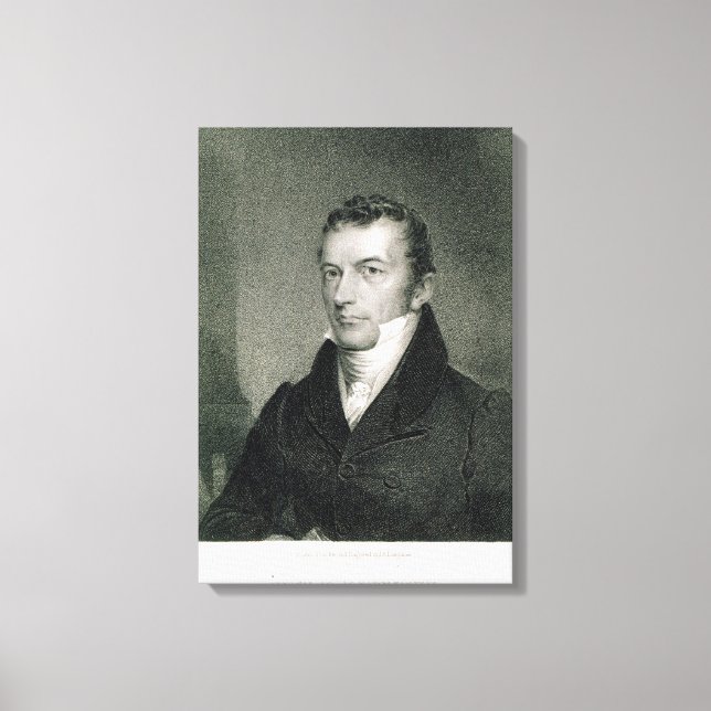 Joel Roberts Poinsett (engrave) Canvastryck (Framsida)