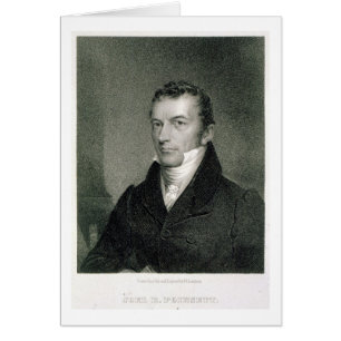 Joel Roberts Poinsett (gravyr) Hälsningskort