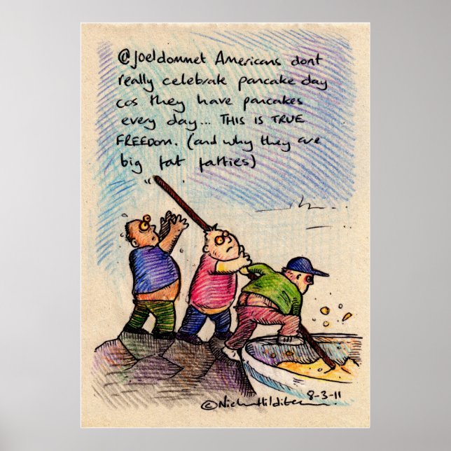 @joeldommet irkafirka print poster (Framsidan)