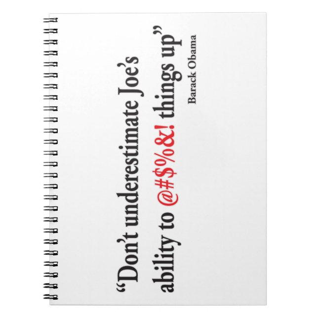 Joes-Abiklitry Anteckningsbok (Framsidan)