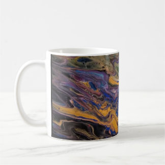 Joe's Abstrakt Art - Blue - Kaffe koppar