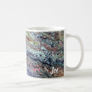 Joe's Abstrakt Art - Lila Vinkarare - Kaffe koppar