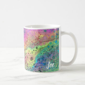Joe's Abstrakt Art - Radical Rainbow - Kaffe koppa Kaffemugg