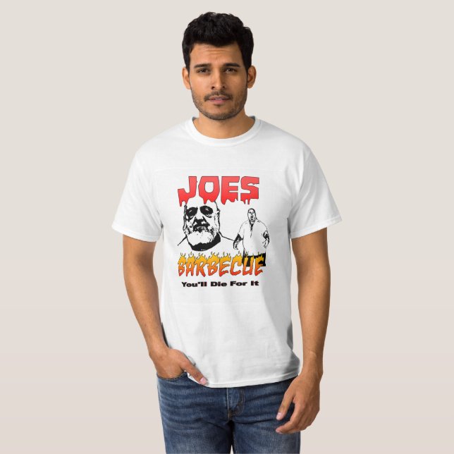 Joes Barbecue Tee Shirt (Hel framsida)