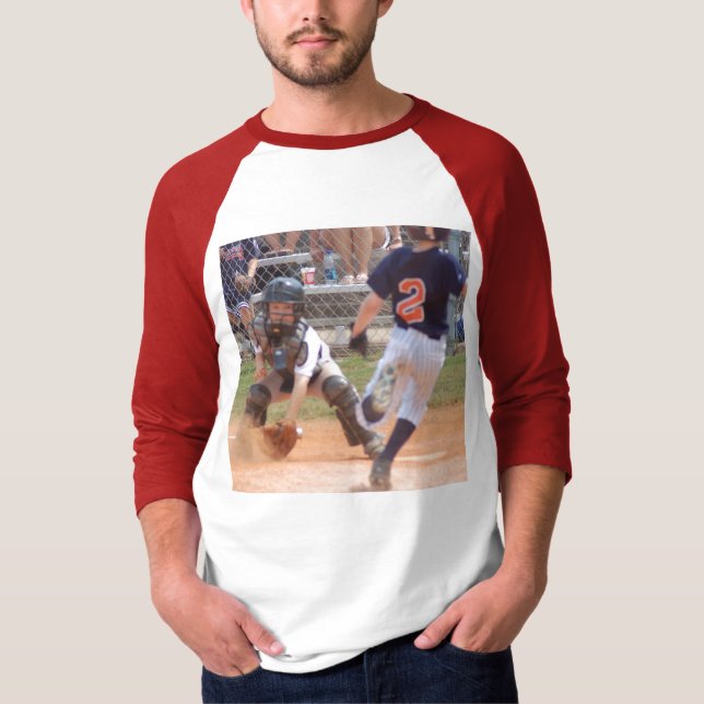 Joes baseballskjorta t shirt (Framsida)