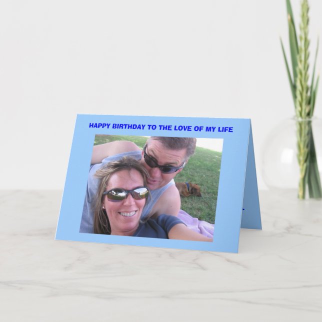 Joe's Birthday Card Kort (Framsida)