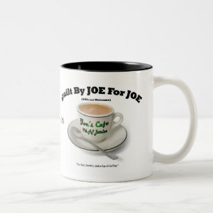 JOES Cafekaffe två tonar kaffemuggen Två-Tonad Mugg