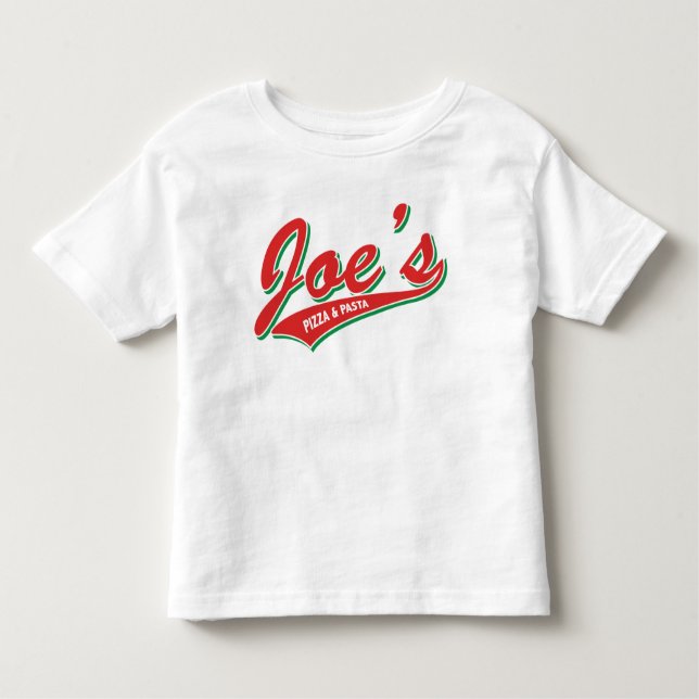 Joes Pizza & pasta T-shirt (Framsida)