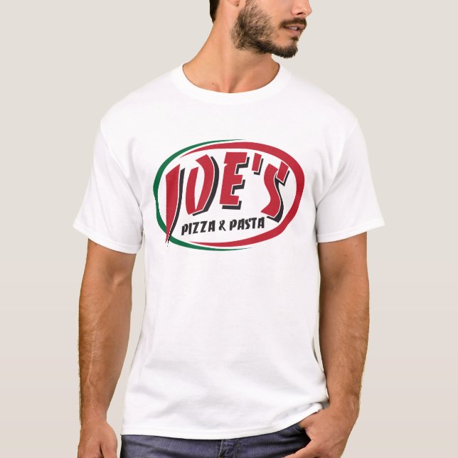 Joes Pizza & pasta Tee (Framsida)
