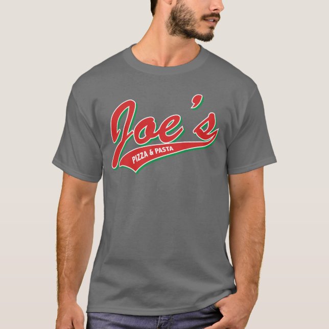 Joes Pizza & pasta Tee Shirt (Framsida)