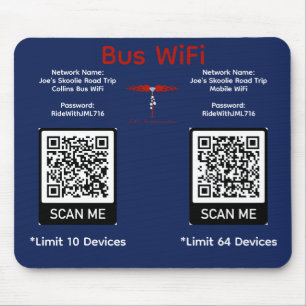 Joe's Road Trip Collins Buss WiFi Musmatt Musmatta