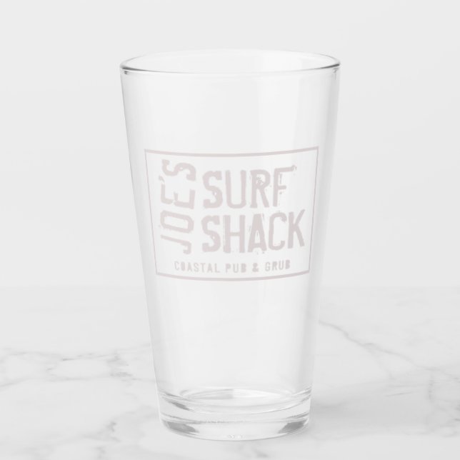 Joe's Surf Shack-glas Glaskopp (Framsida)