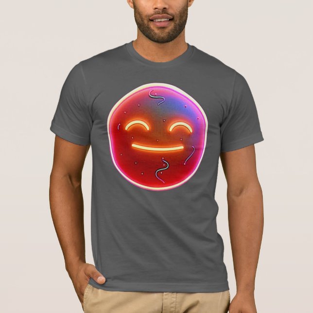 Joets glöd: Digital Emoticon T Shirt (Framsida)