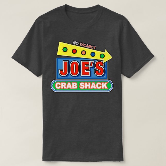Joex27s Crab Shack 2 T Shirt (Design framsida)