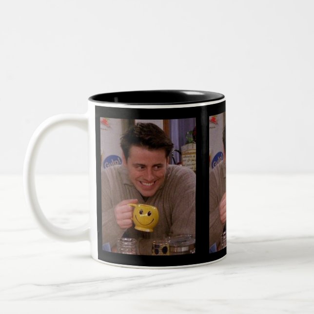 Joey är inte  kaffe: Vänner-Théed Mugg (Vänster)