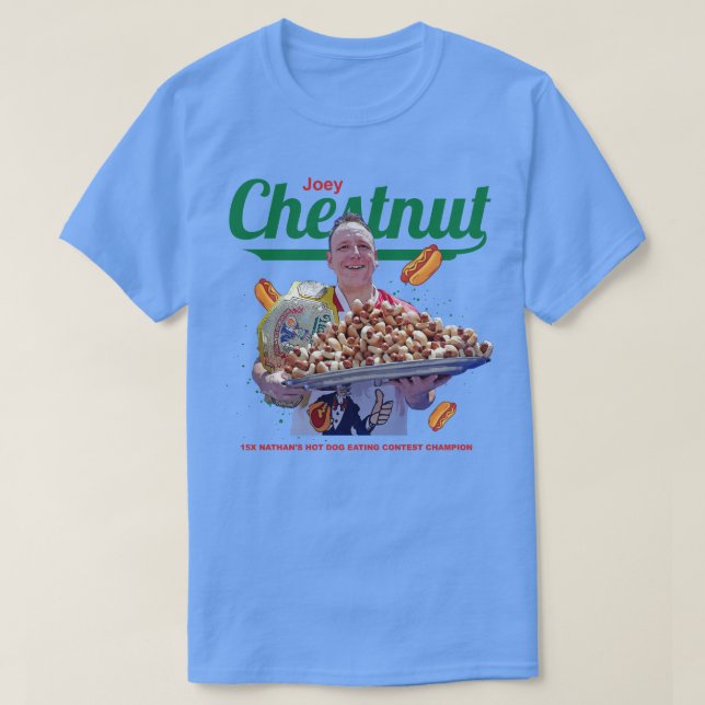 Joey Chestnut T Shirt (Design framsida)