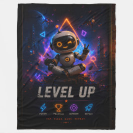 Joey level up gaming filtblank crayon crew co fleecefilt