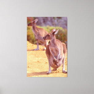 JOEY och MAMMA 40x60 Canvastryck