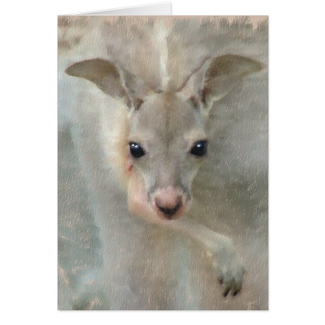 Joey - Pastels Hälsningskort (Framsidan)