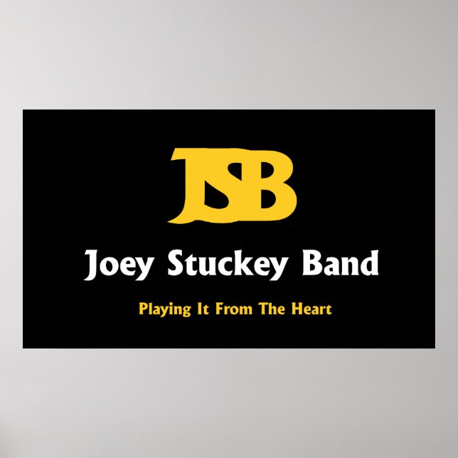 Joey Stuckey Band Poster (Framsidan)