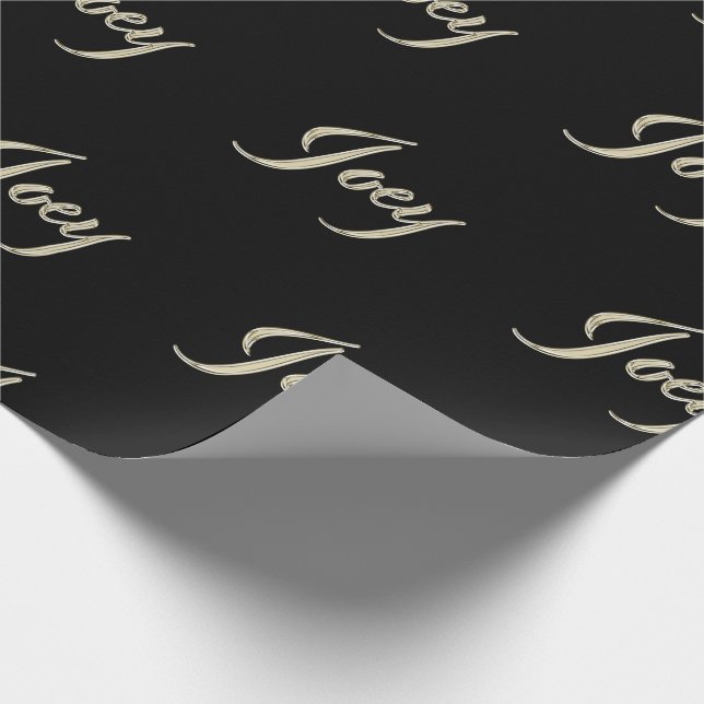 Joey Vorname Name edles Geschenkpapier Papier Presentpapper (Hörn)